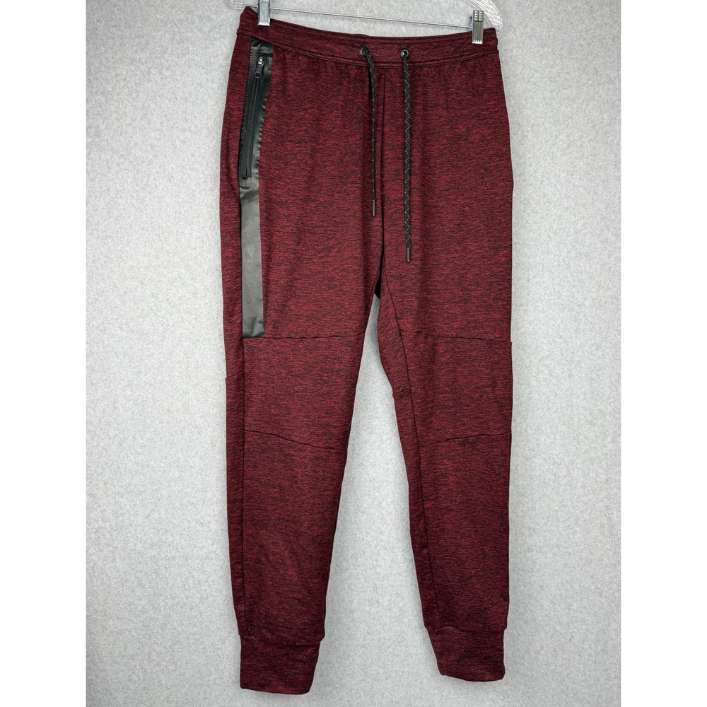 American Eagle Outfitters Joggers Mens M Flex Burgundy w/ Pockets
